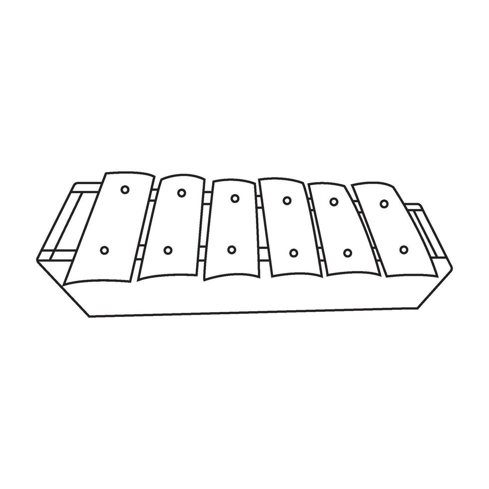 Gamelan icon design vector