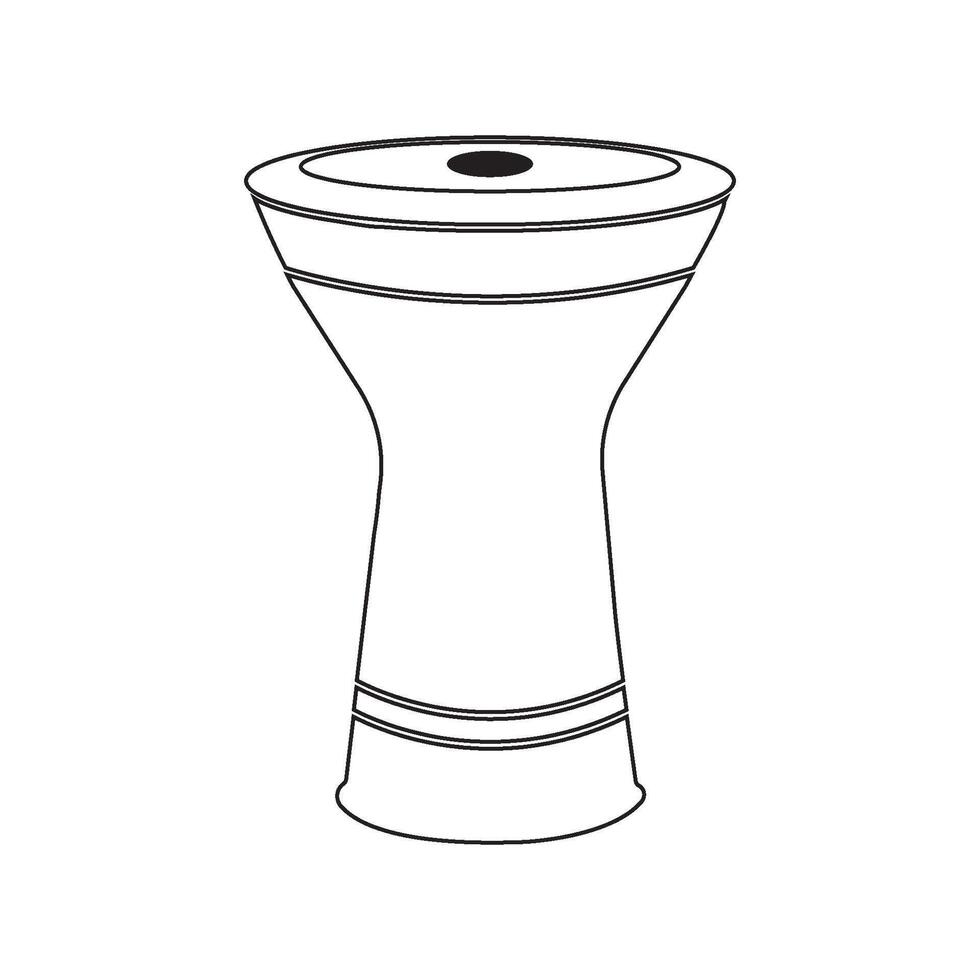 Darbuka icon design vector