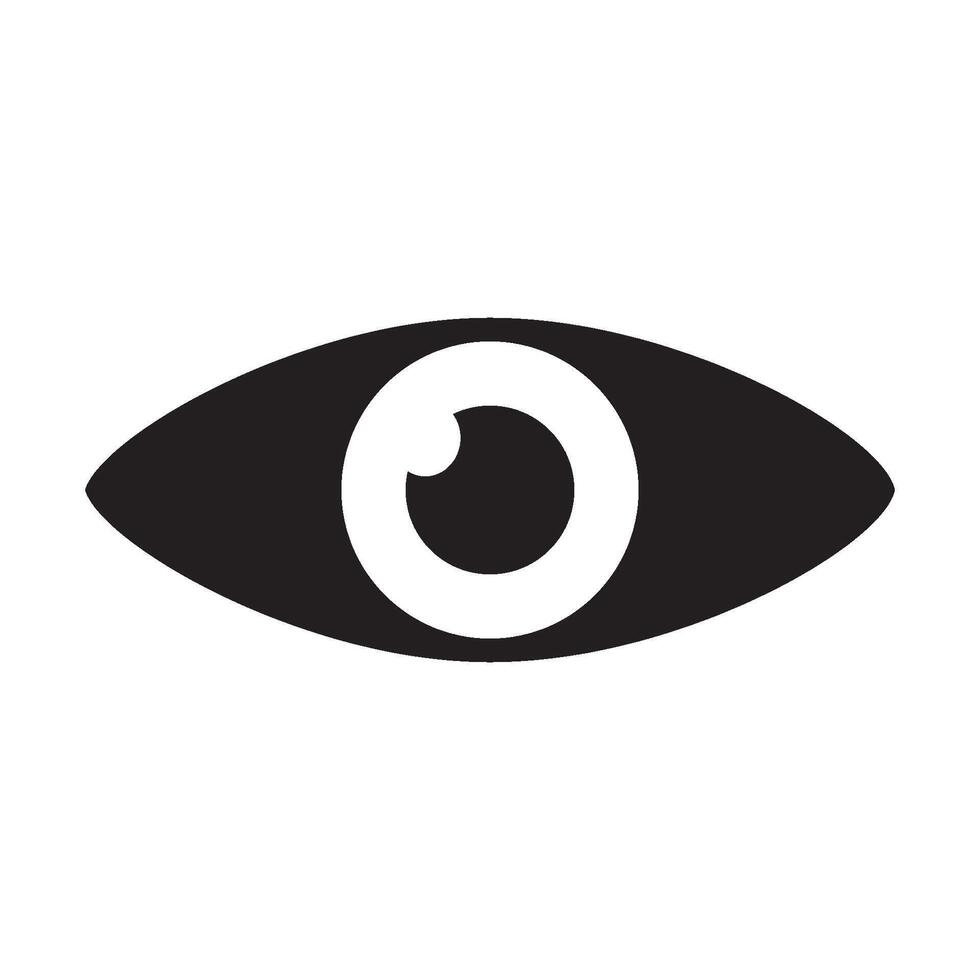 eye icon design vector