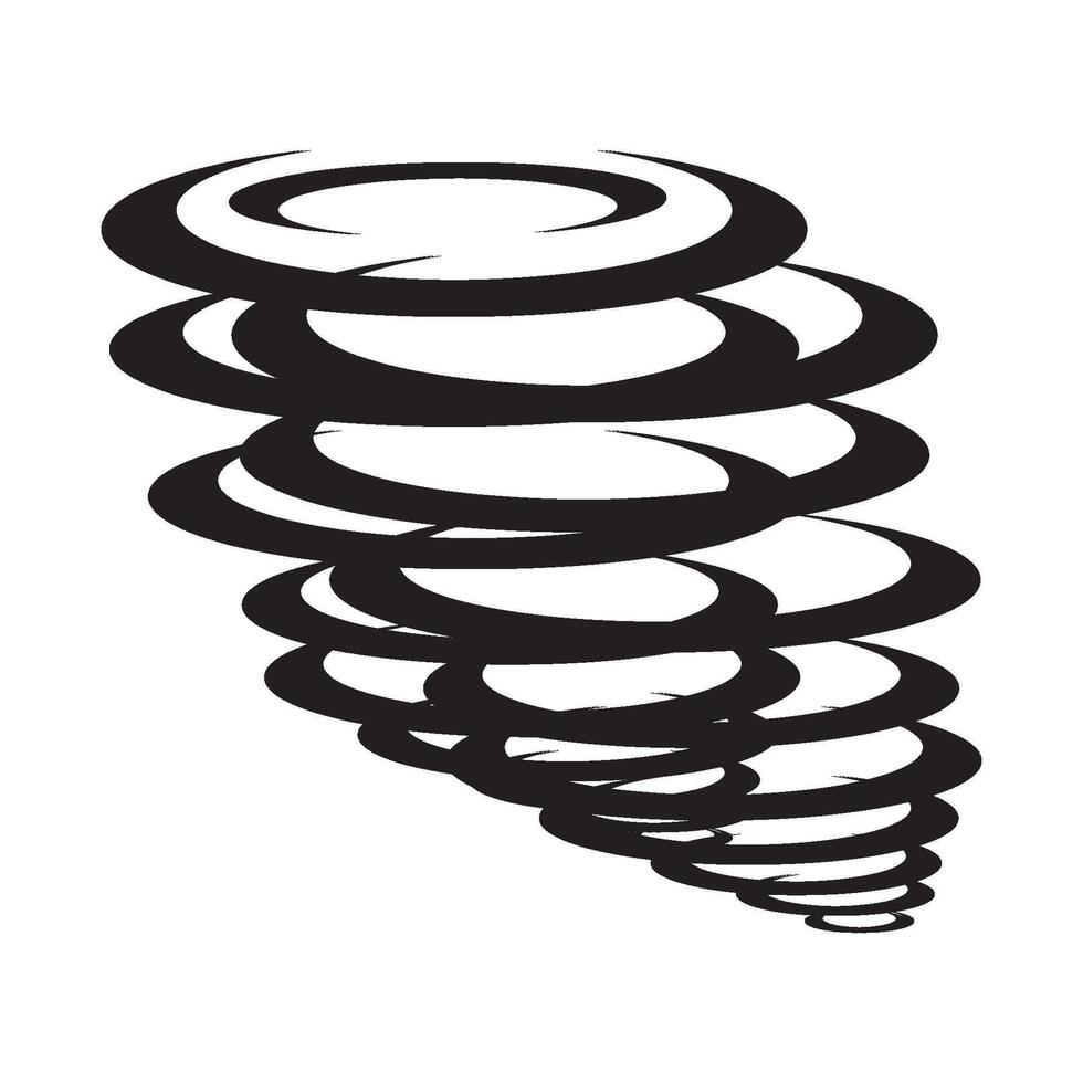 tornado icon design vector