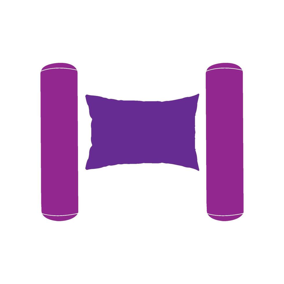pillow icon design vector