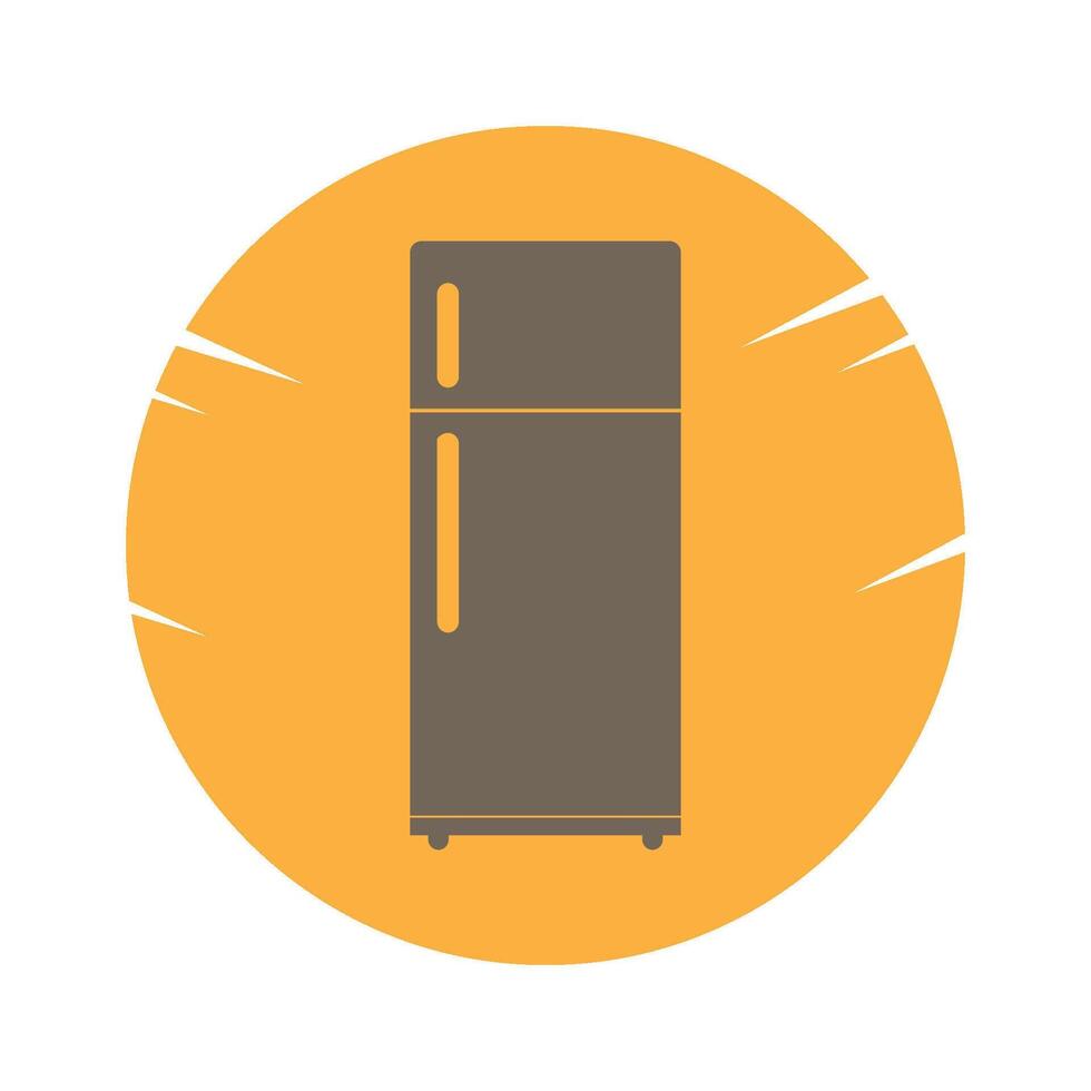 refrigerator icon design vector