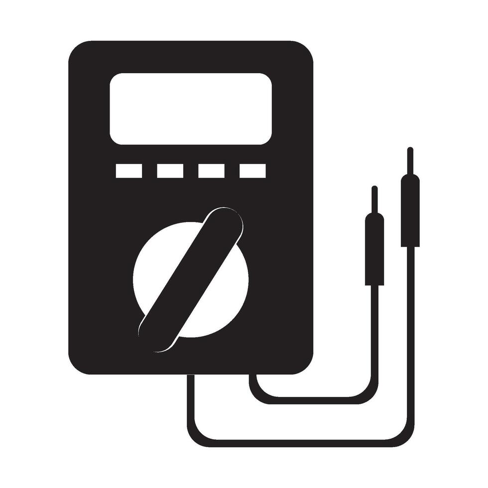 digital multimeter icon vector