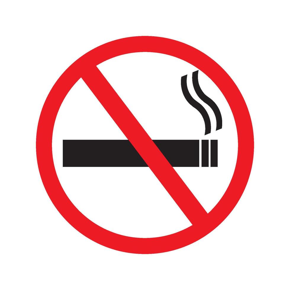 no smoking, including e-cigarettes icon vector