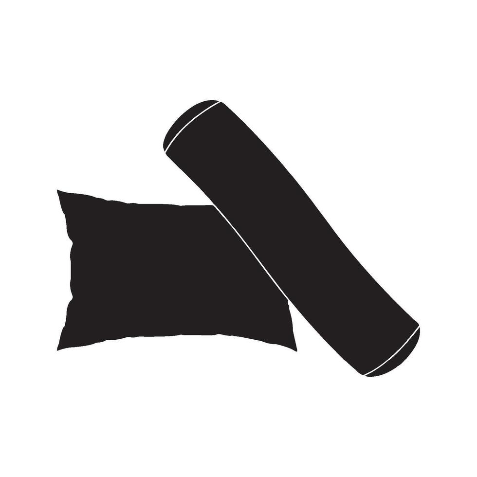 pillow icon design vector