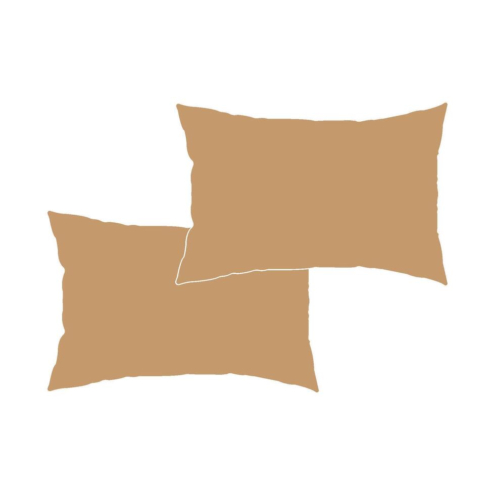 pillow icon design vector