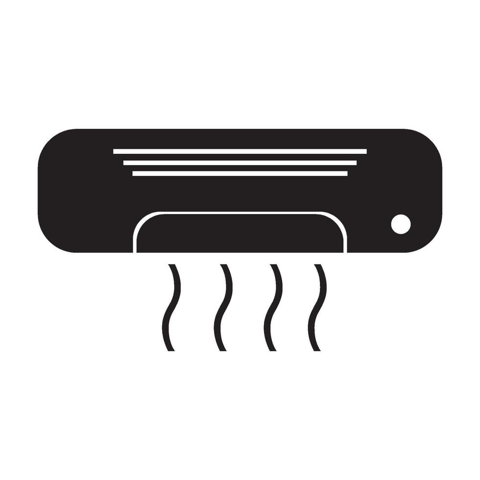 air conditioner icon vector