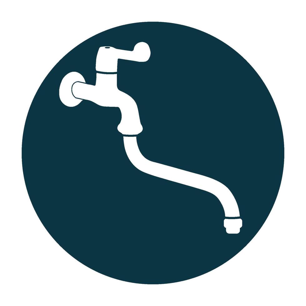 water faucet icon vector