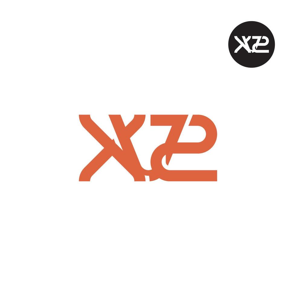 XV2 Logo Letter Monogram Design vector