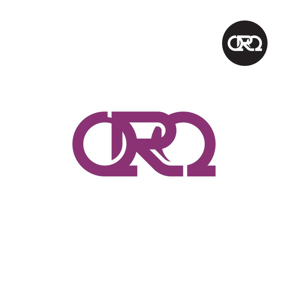 QRQ Logo Letter Monogram Design vector