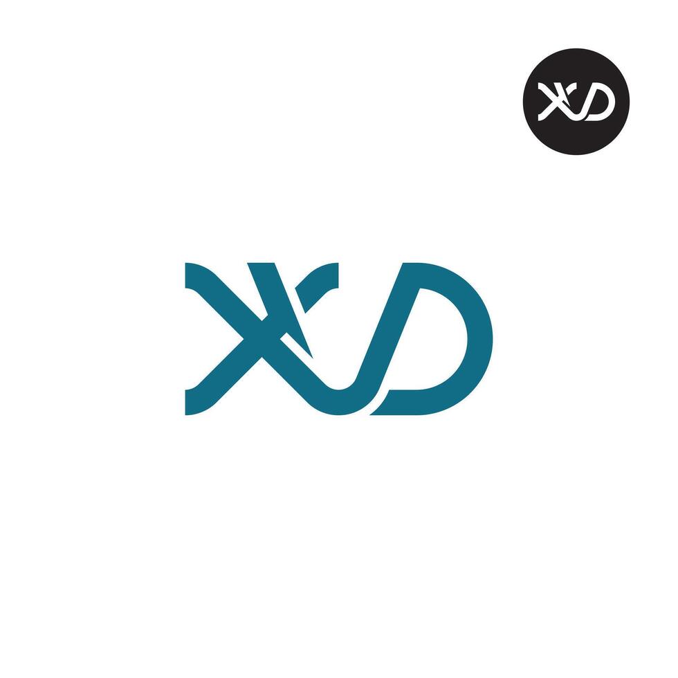 XVD Logo Letter Monogram Design vector