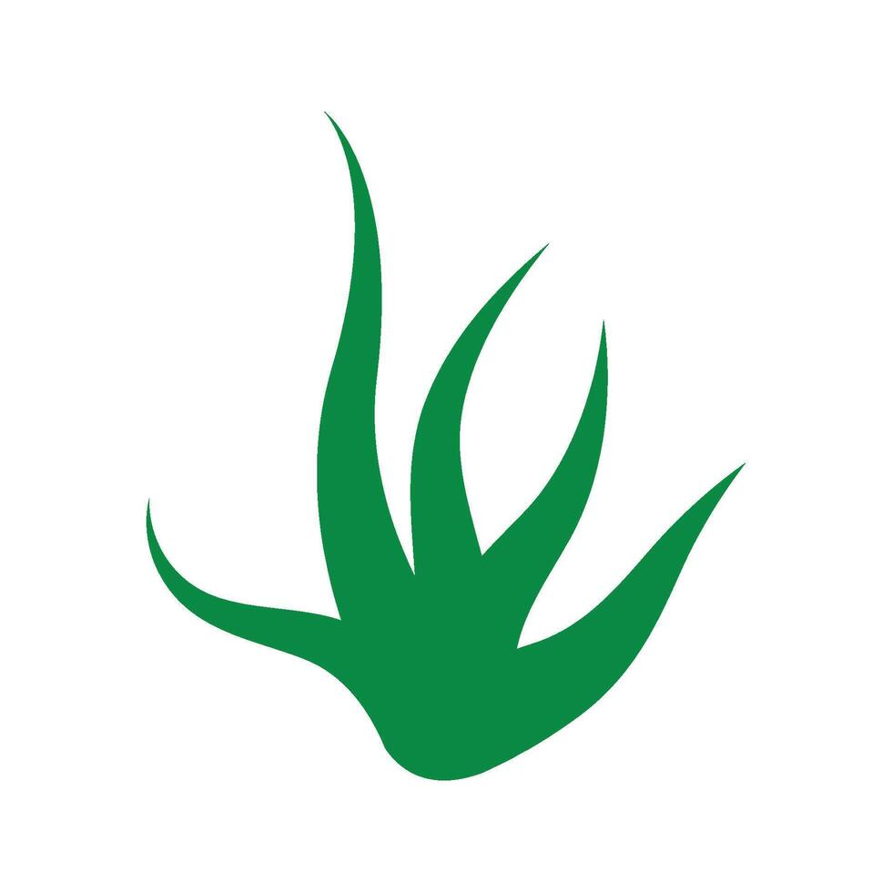 seaweed icon logo vector