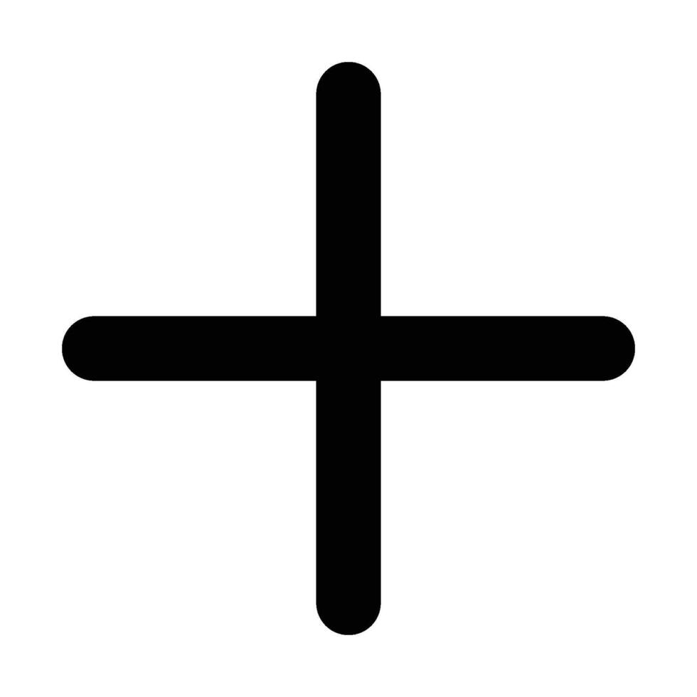 add icon, plus or increase illustration design vector