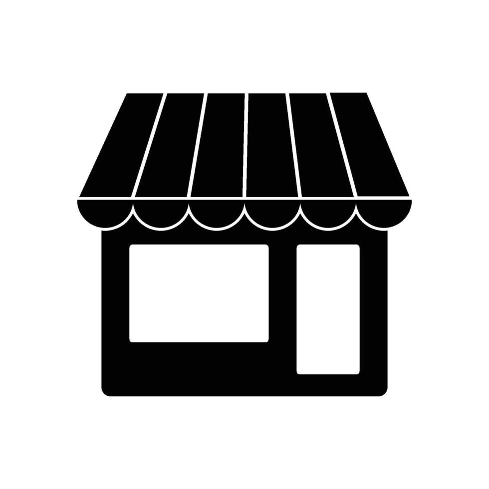 shop icon logo vector