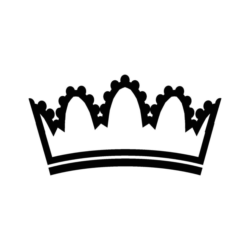 crown icon element illustration design vector