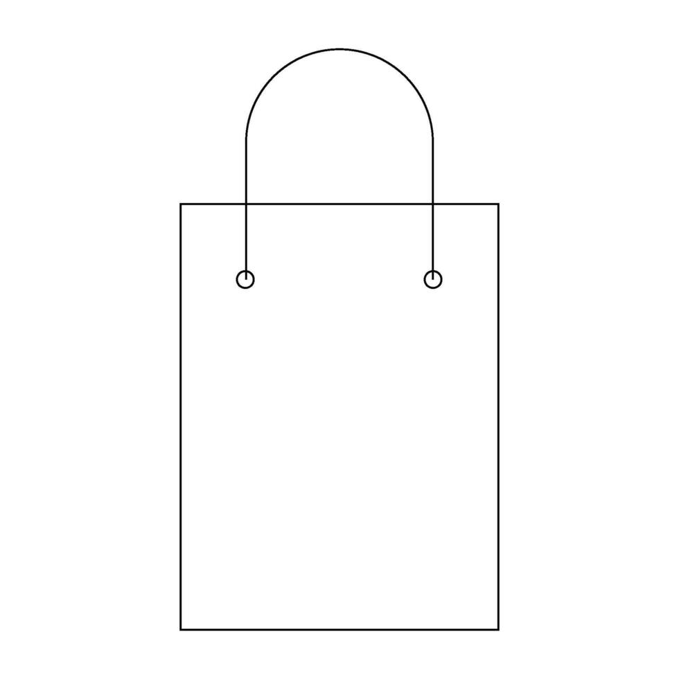 Shopping Bag Icon vector