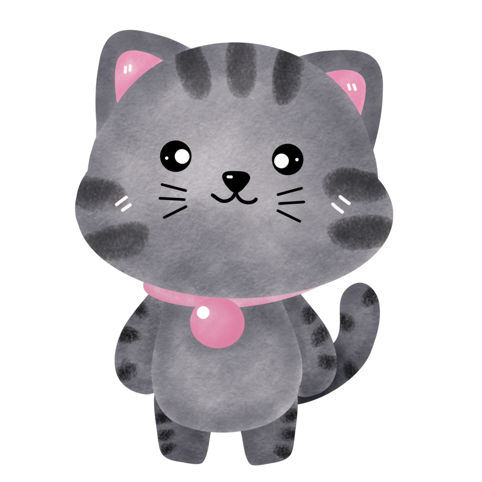 Cute cat . png