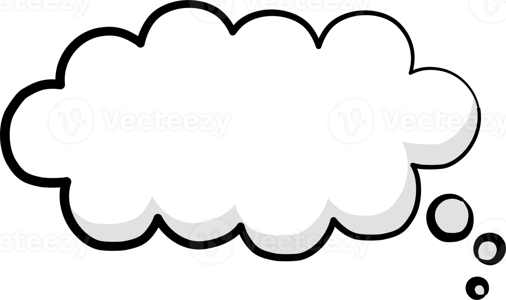 Black and white color speech bubble balloon, icon sticker memo keyword planner text box banner png