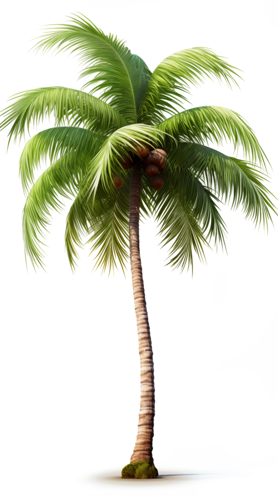 Transparent coconut tree png
