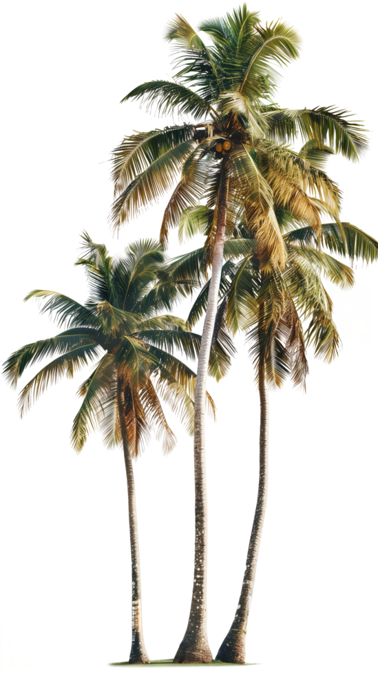 Transparent coconut tree png