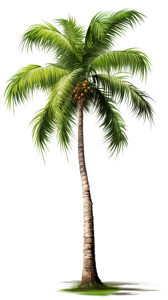 Transparent coconut tree png