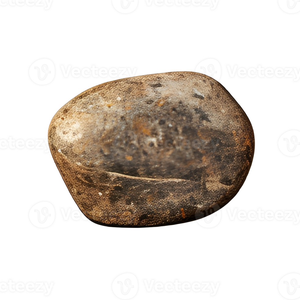 stone rock object isolated background nature texture. png