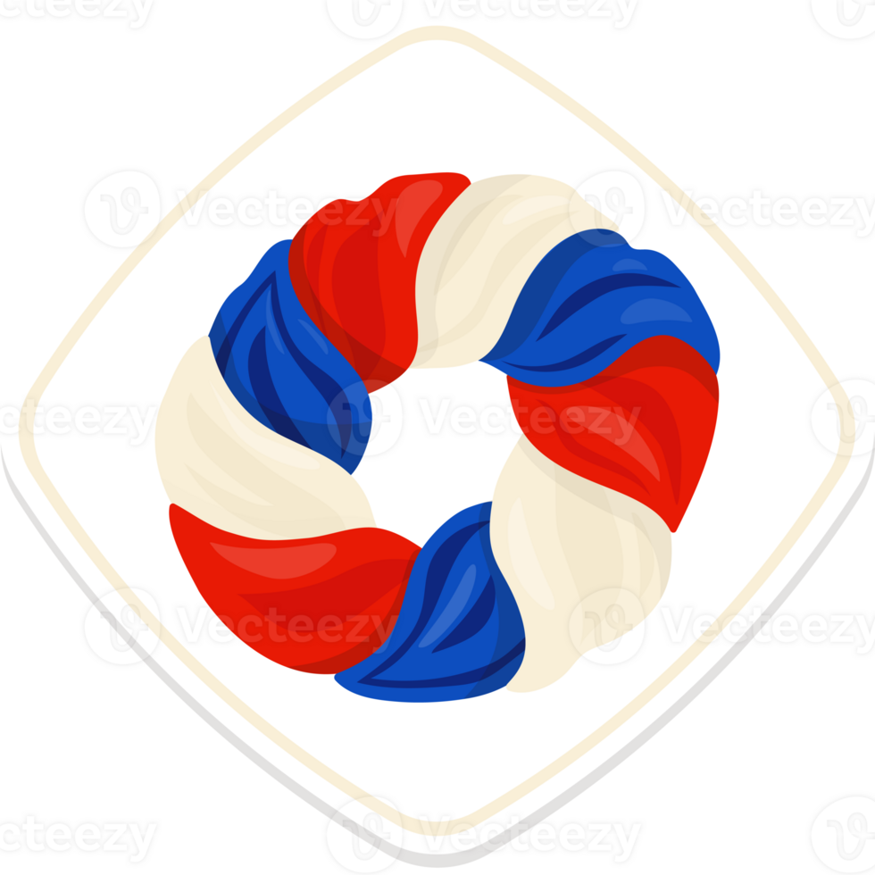American colorful cake png