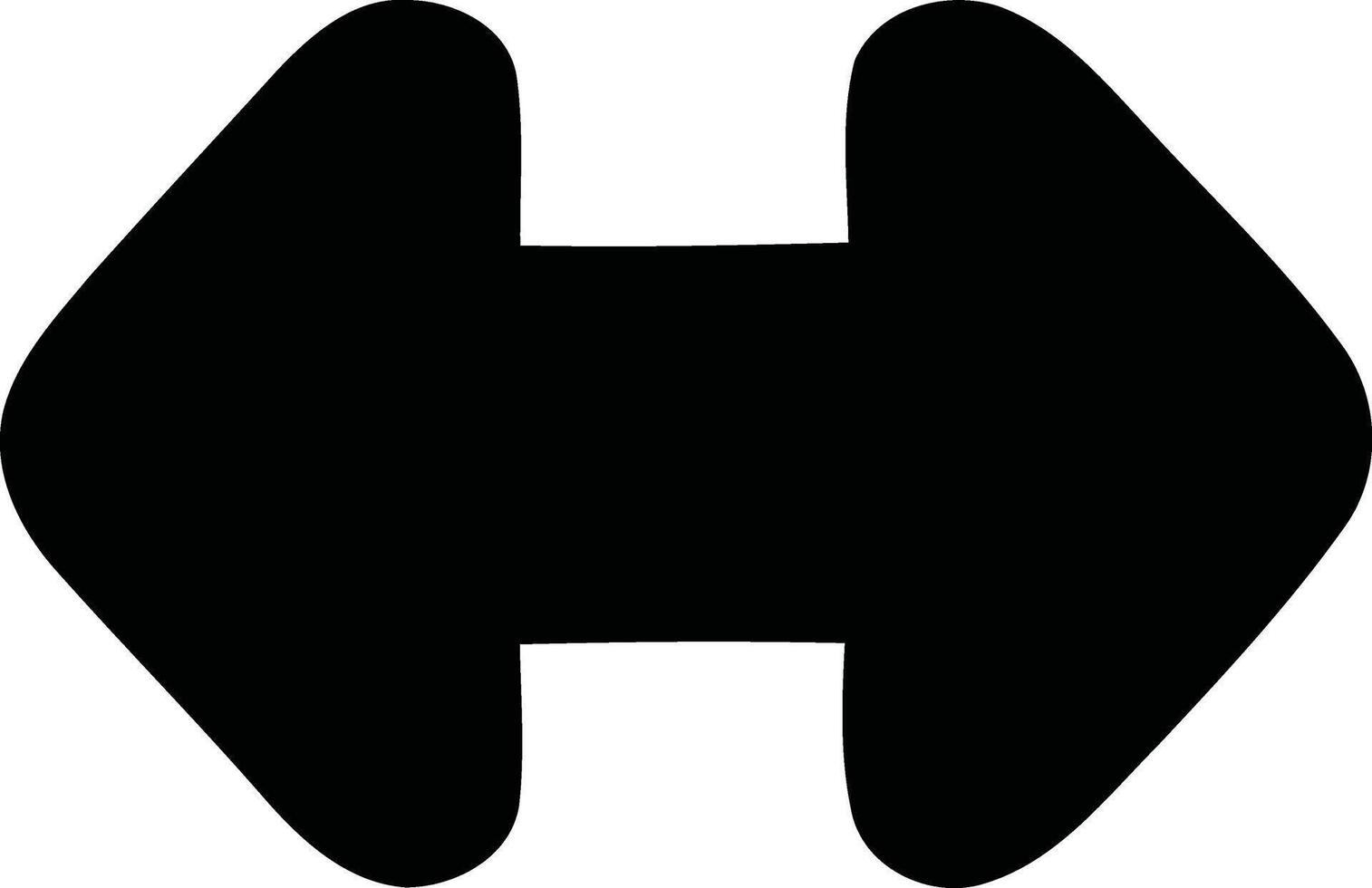 Minimalist Black and White Arrow Up Symbol. vector