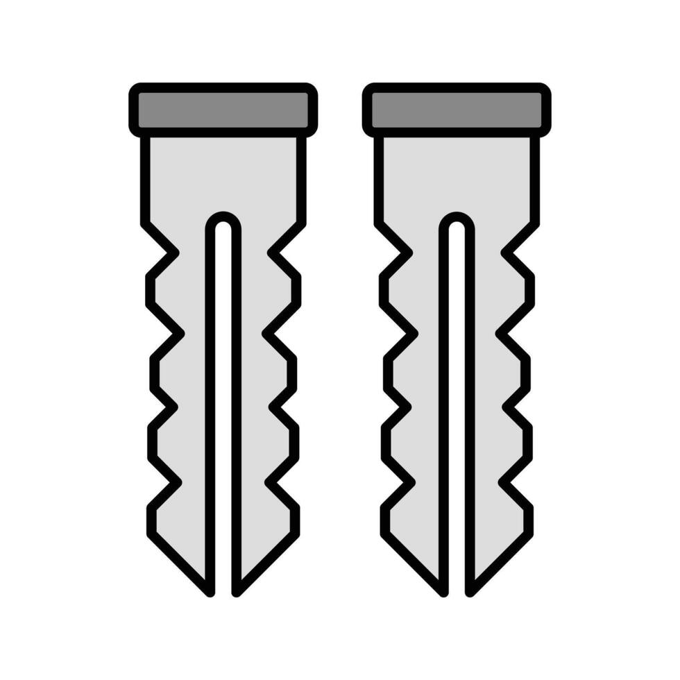 Wall Plug Line Filled Icon Design vector