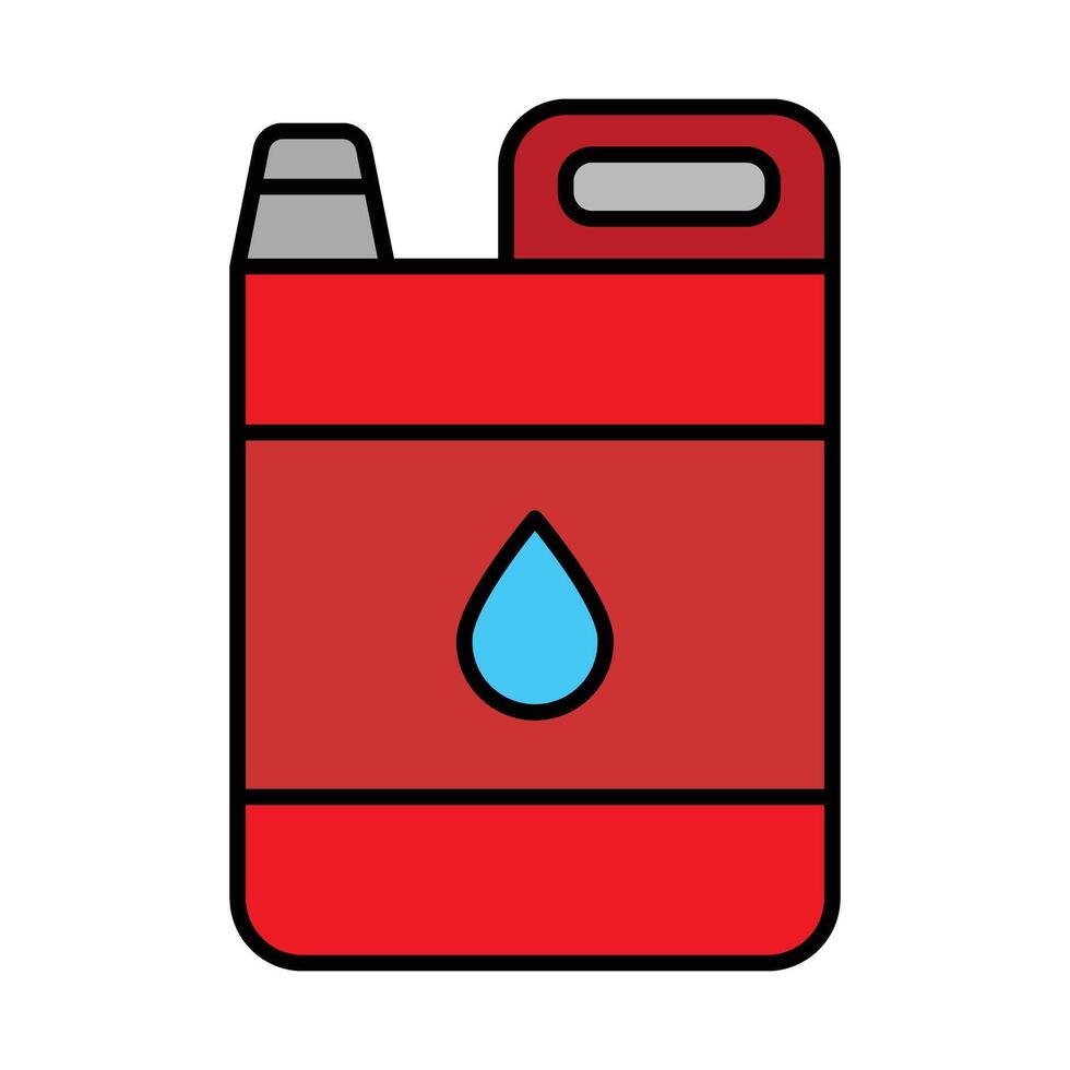 Canister Line Filled Icon Design vector