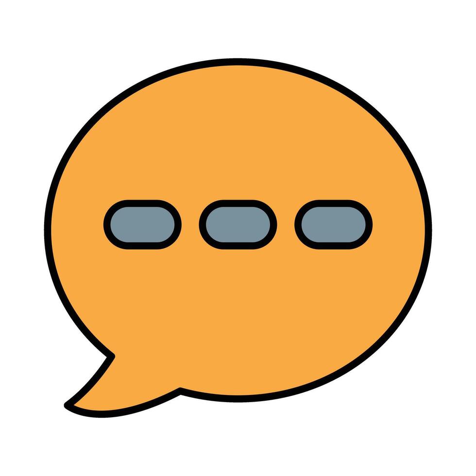 Typing Line Icon vector