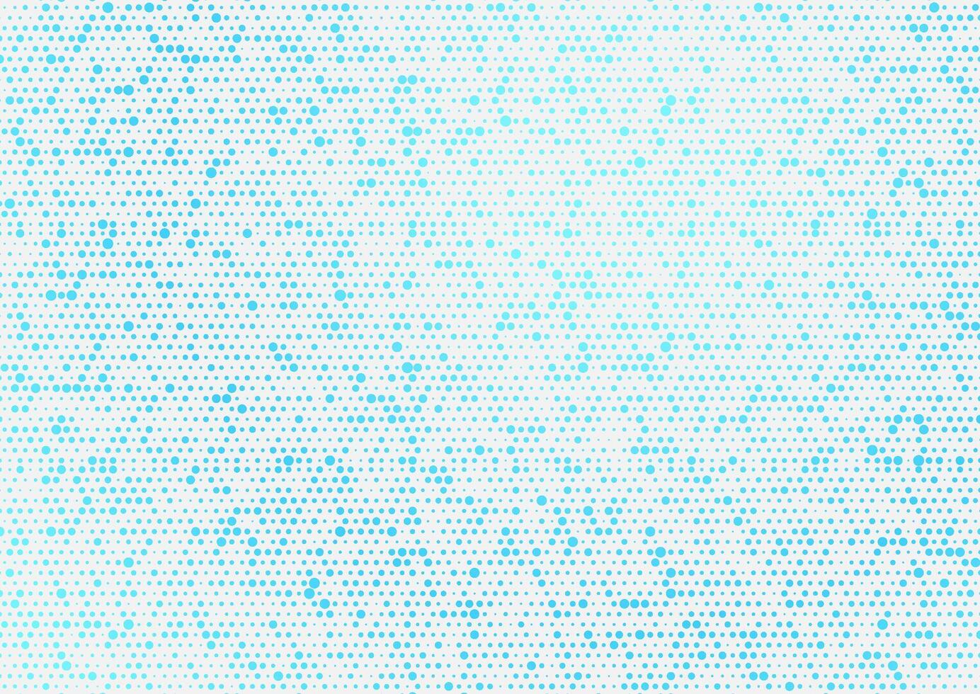 Blue cyan small dots abstract geometric background vector