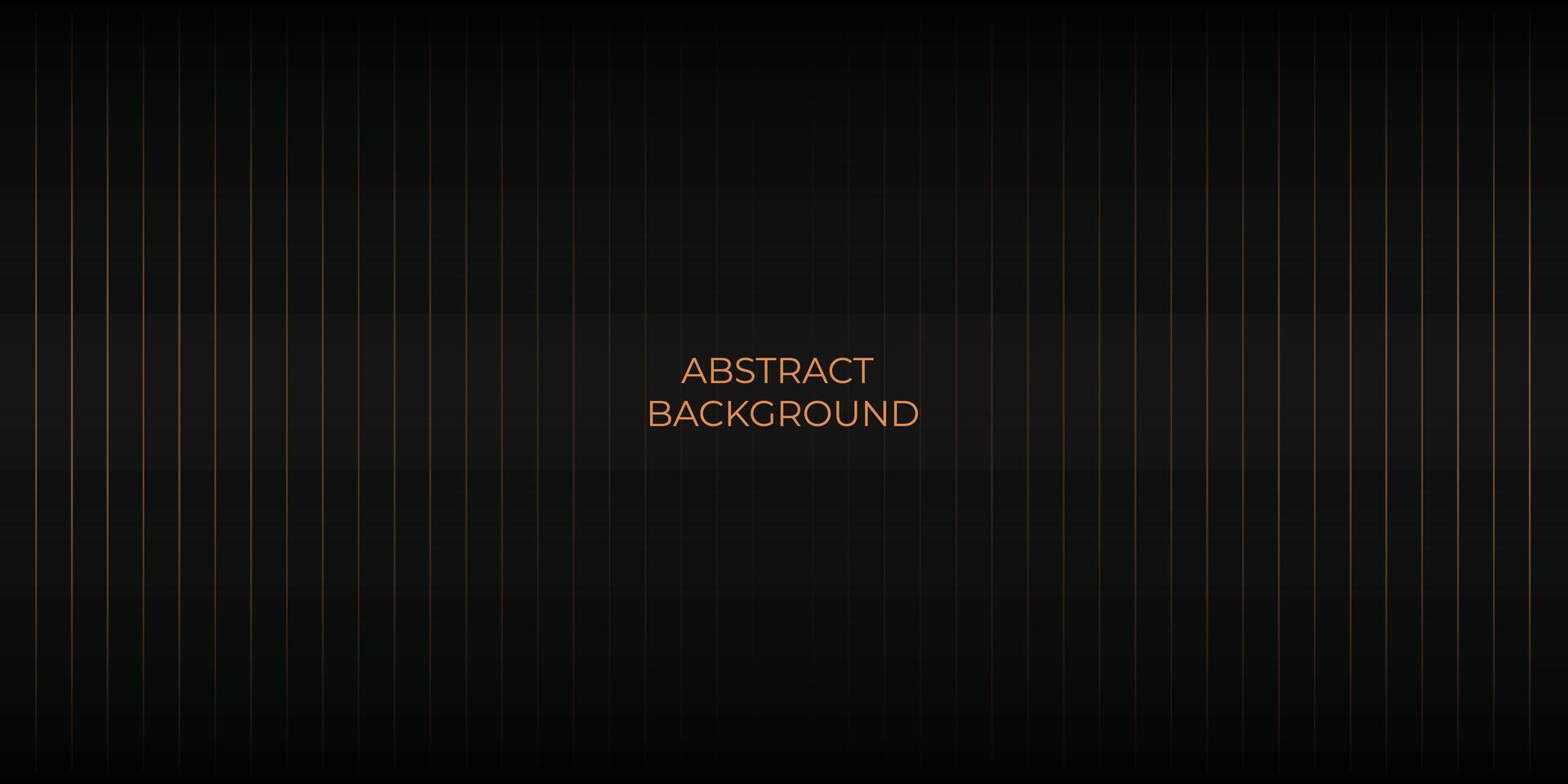 Black background with line wave design. Realistic wallpaper with luxurious flowing lines. Elegant background for posters, websites, brochures, cards, banners, apps, etc vector