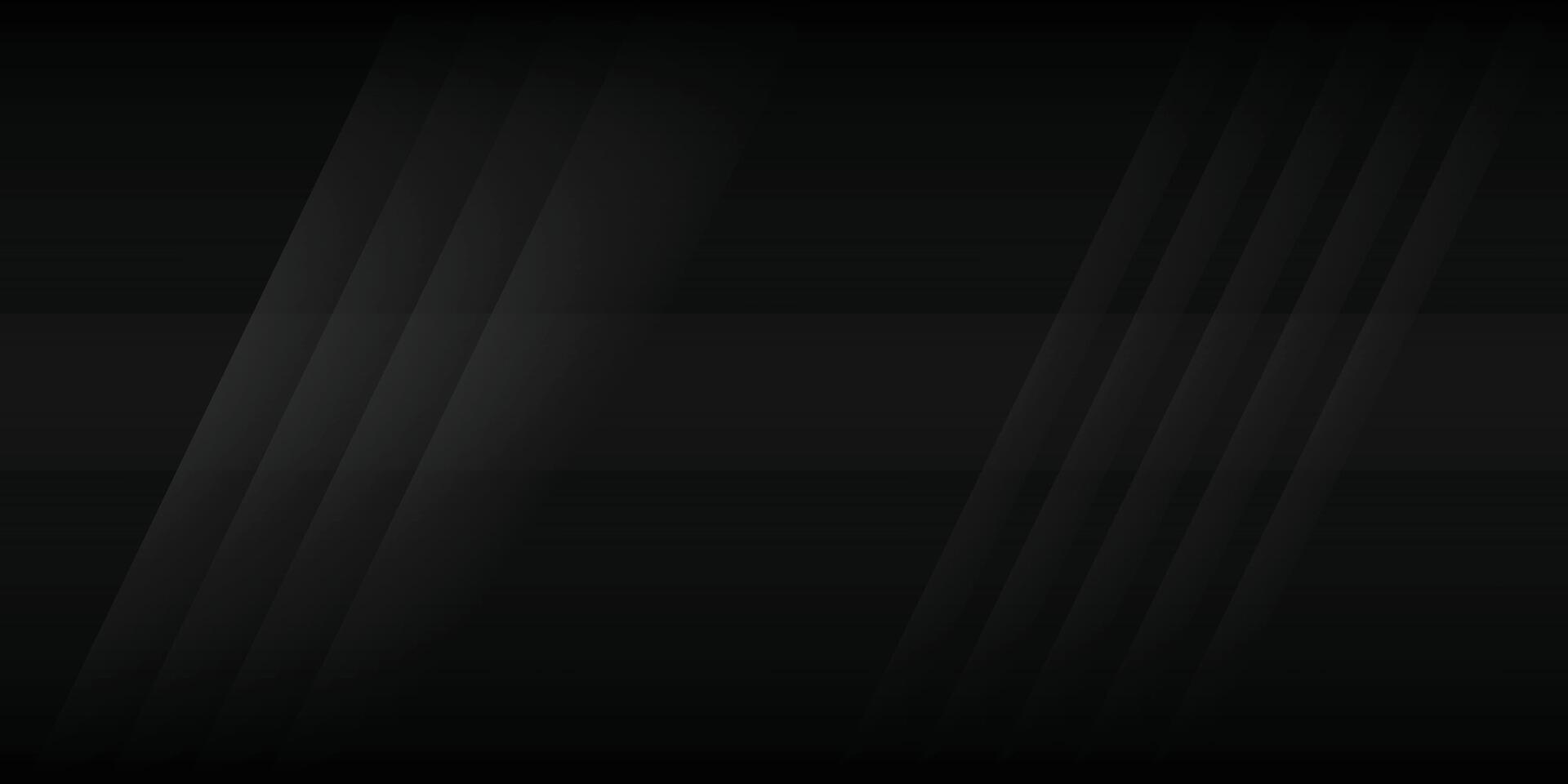 lines on dark black background with modern design. Realistic wallpaper with luxurious flowing lines. Elegant background for posters, websites, brochures, cards, banners, apps, etc vector