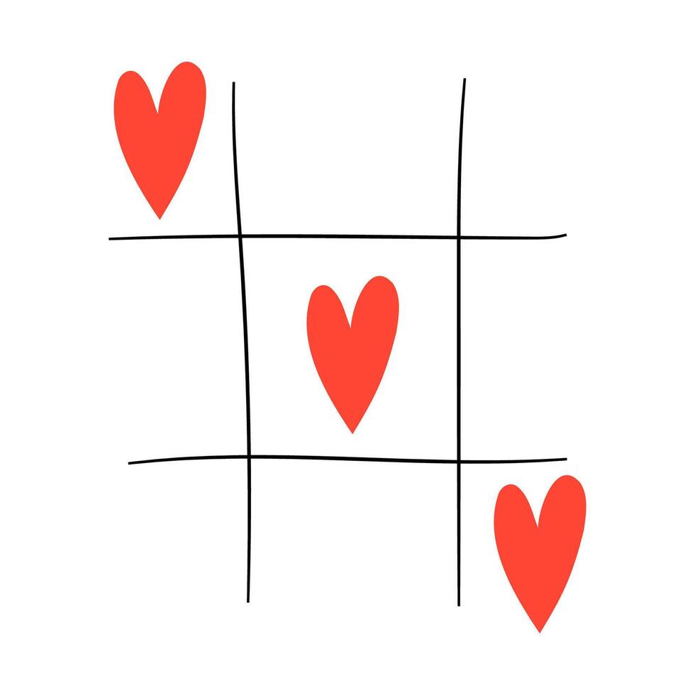 Valentine's Day concept. vector