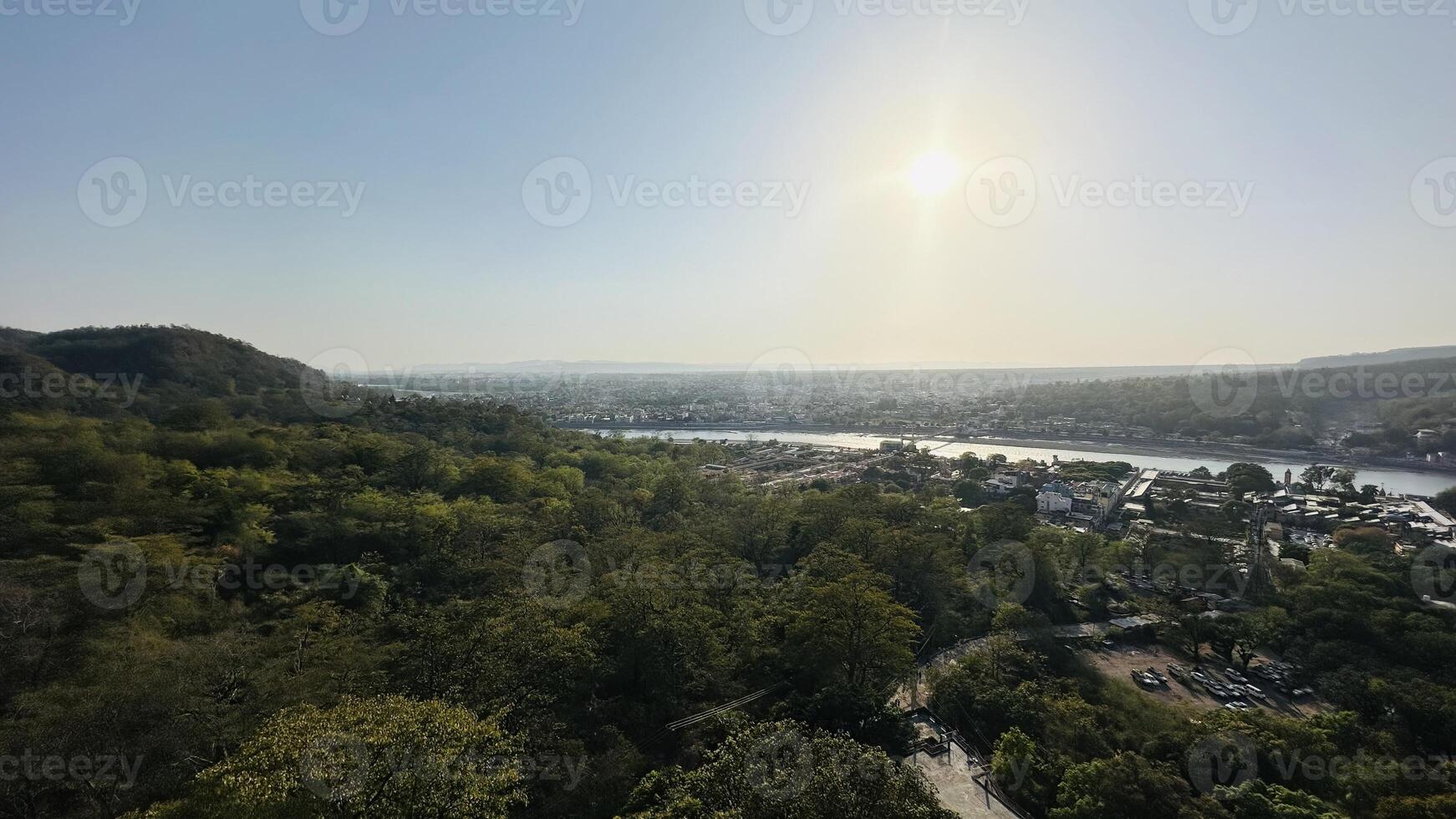 view of uttrakhand, rishikesh green neture photo