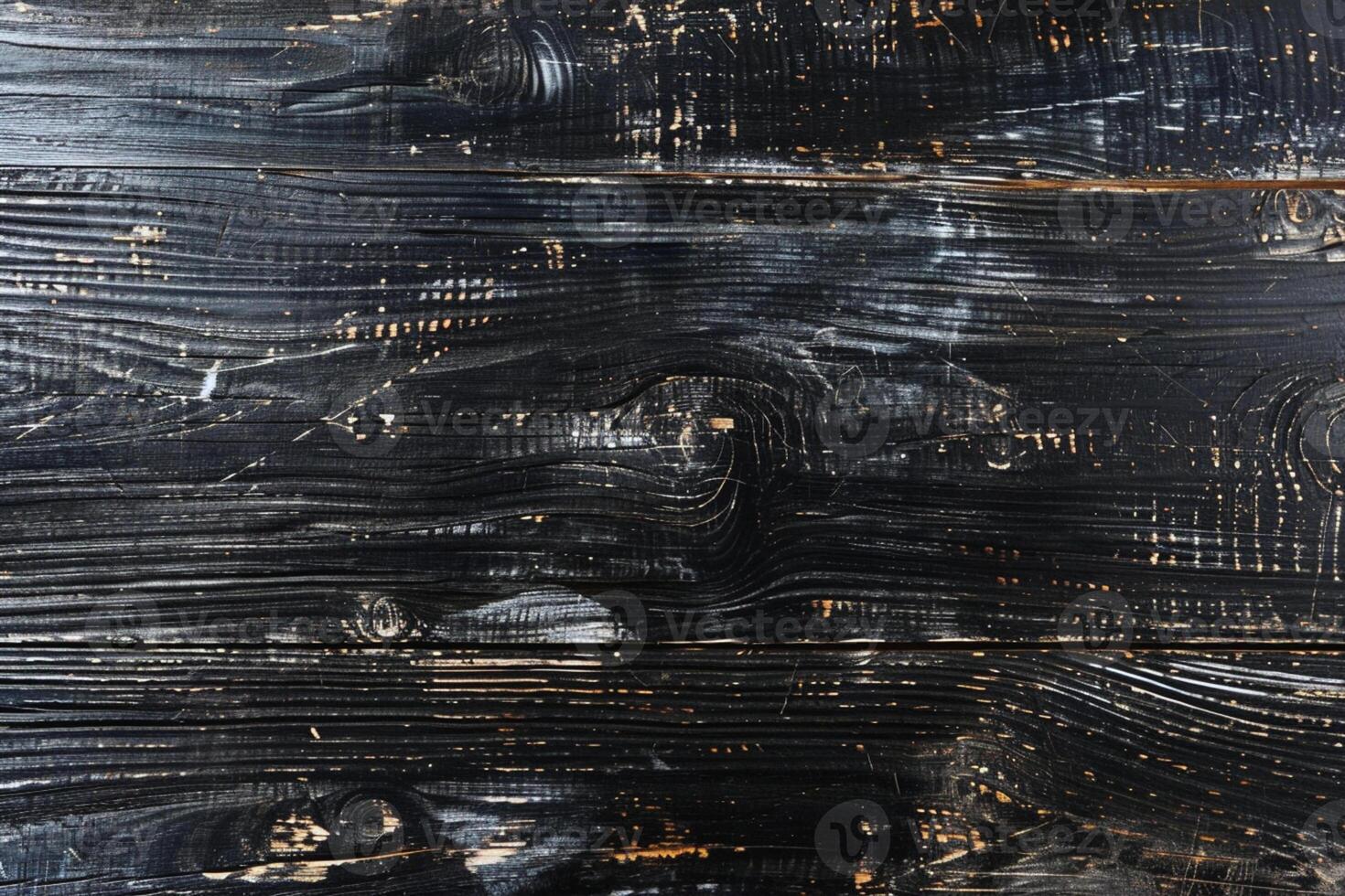 With its black-washed old wood background texture, this wooden abstract textured backdrop adds a touch of sophistication to any design, Generated AI photo