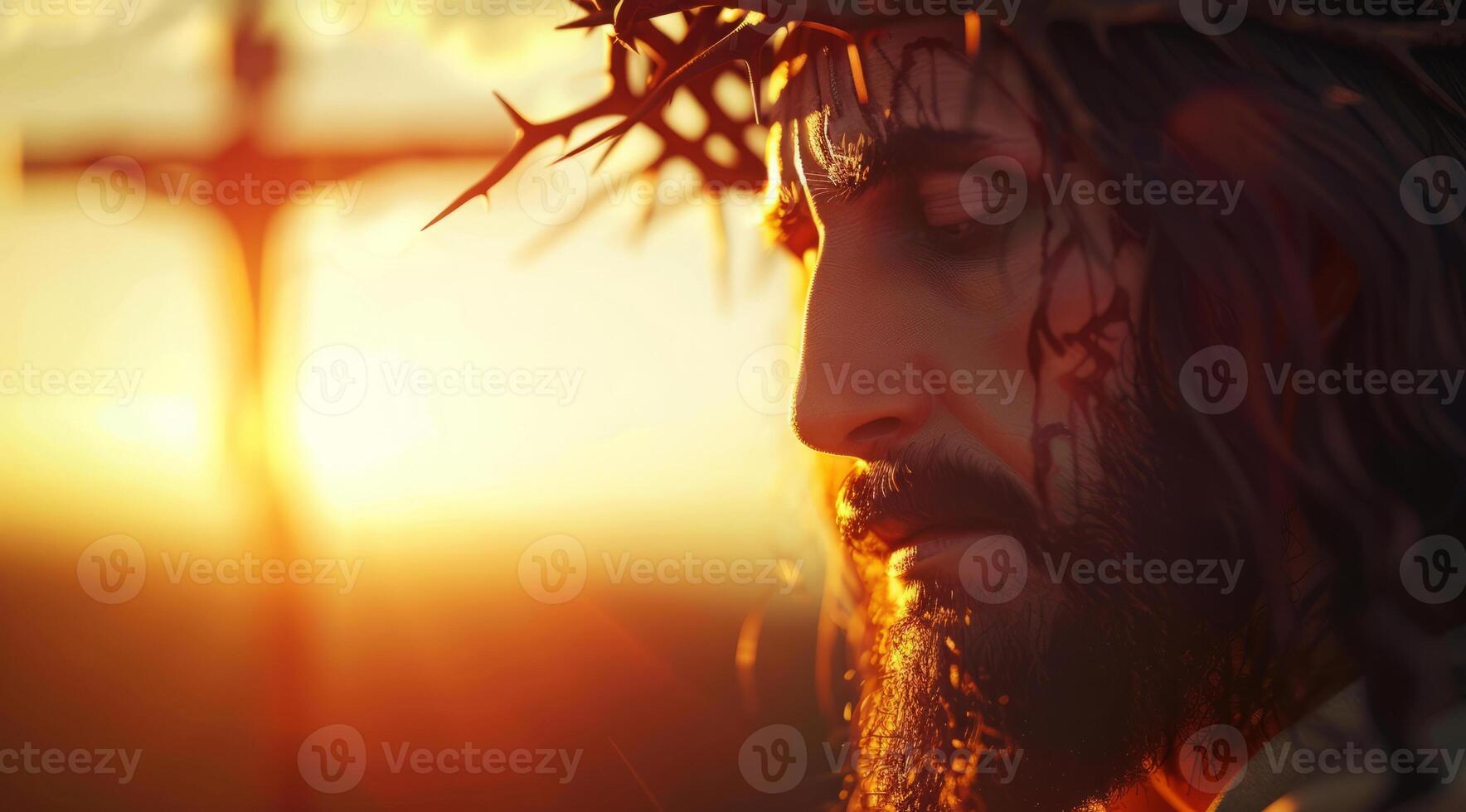 Miracle of Jesus Christ resurrection. Wholly bible stories and legends photo