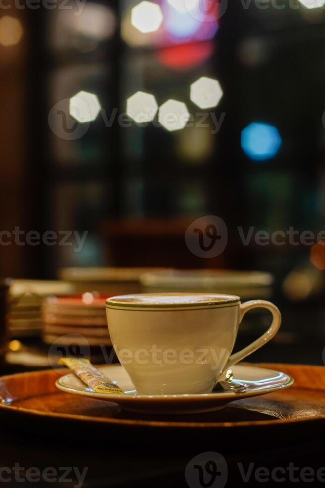 Cup of Coffee on the Table photo