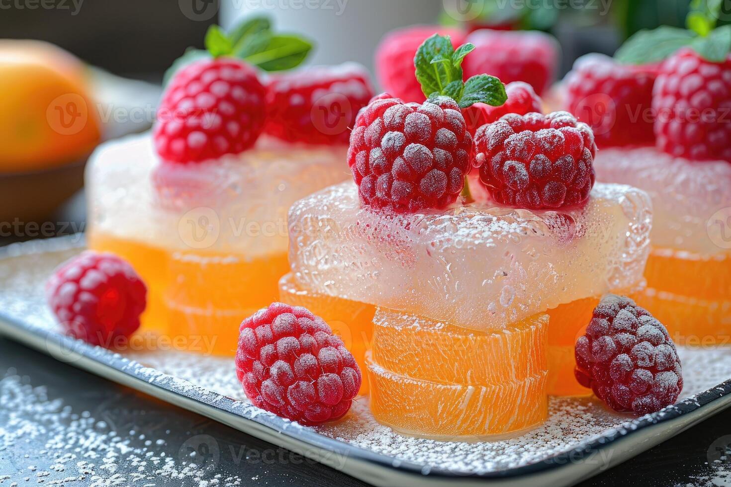 Various shaved ice dessert summer treat professional advertising food photography photo