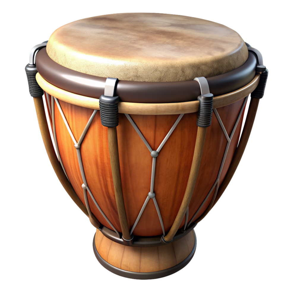 Bongo Instrument 3d Image png