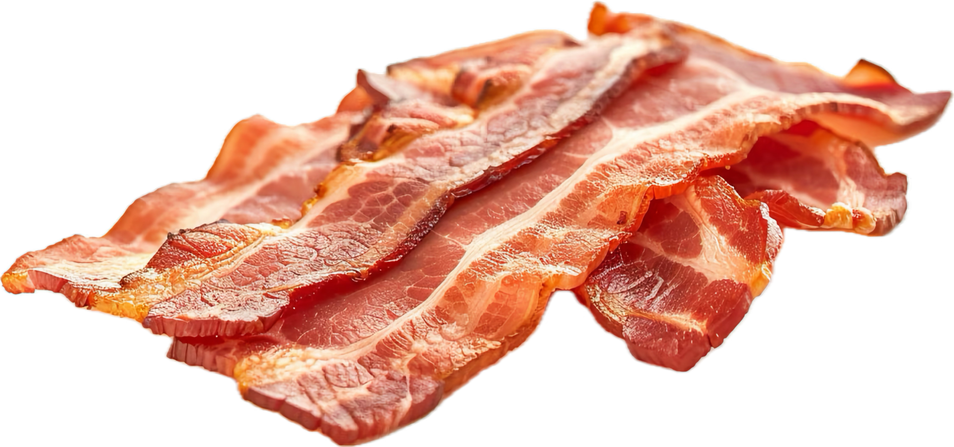 Crispy Cooked Bacon Strips. png
