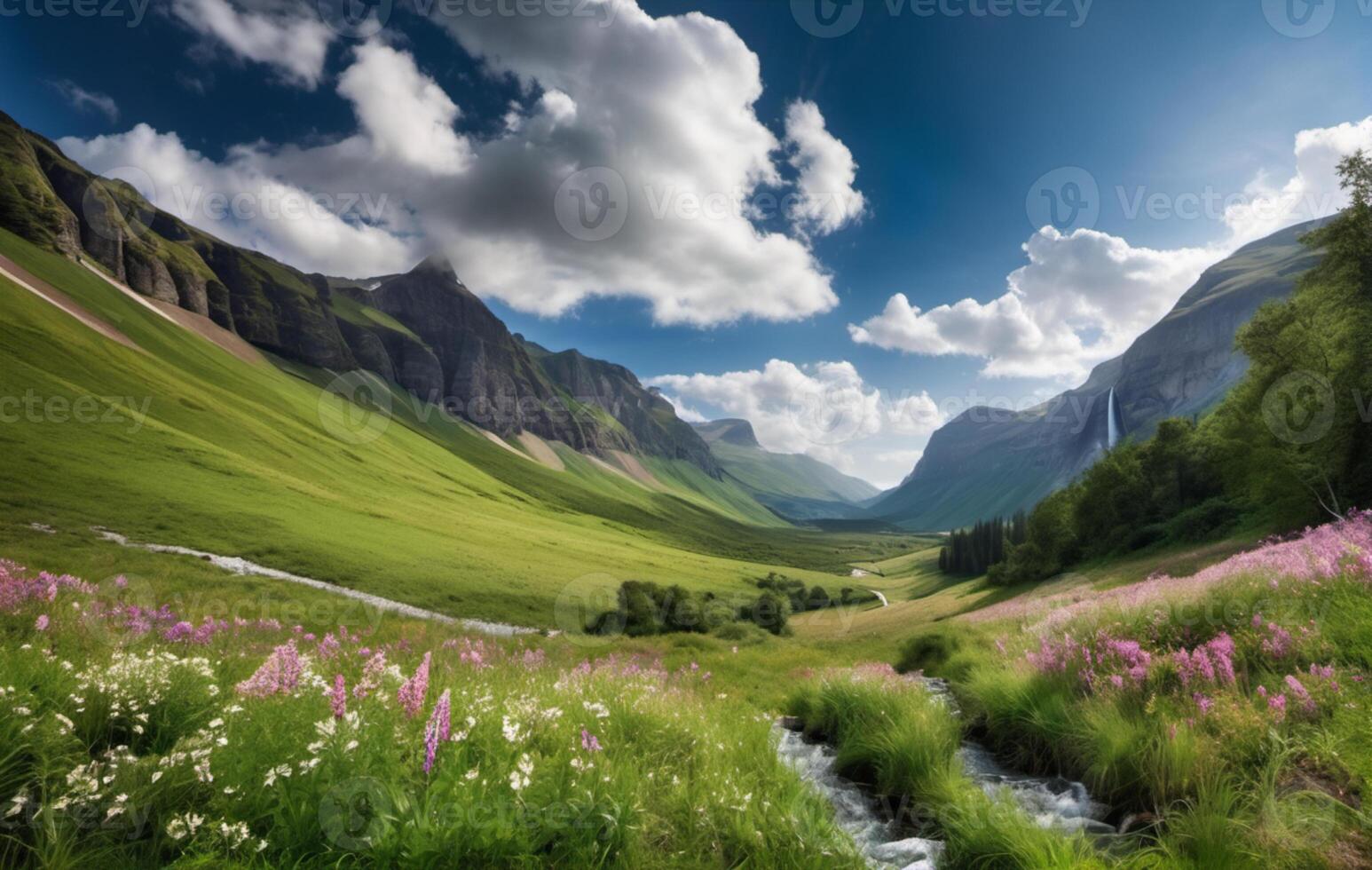 Beautiful Nature landscape, mesmerizing landscape by nature photo