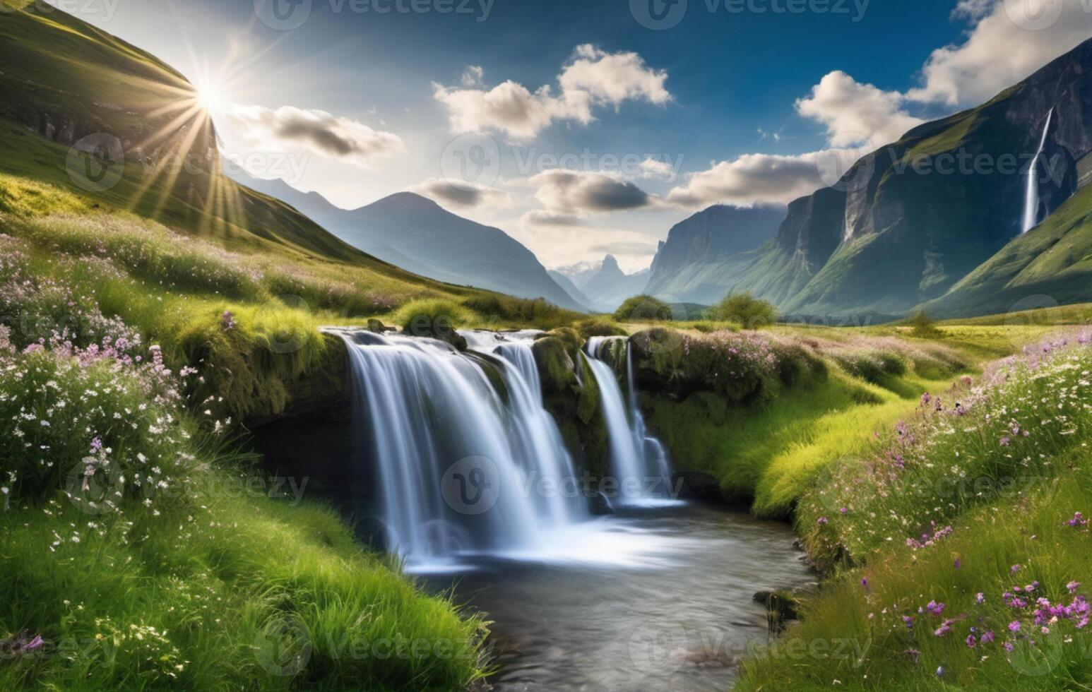 Beautiful Nature landscape, mesmerizing landscape by nature photo
