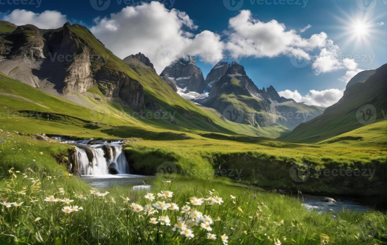Beautiful Nature landscape, mesmerizing landscape by nature photo