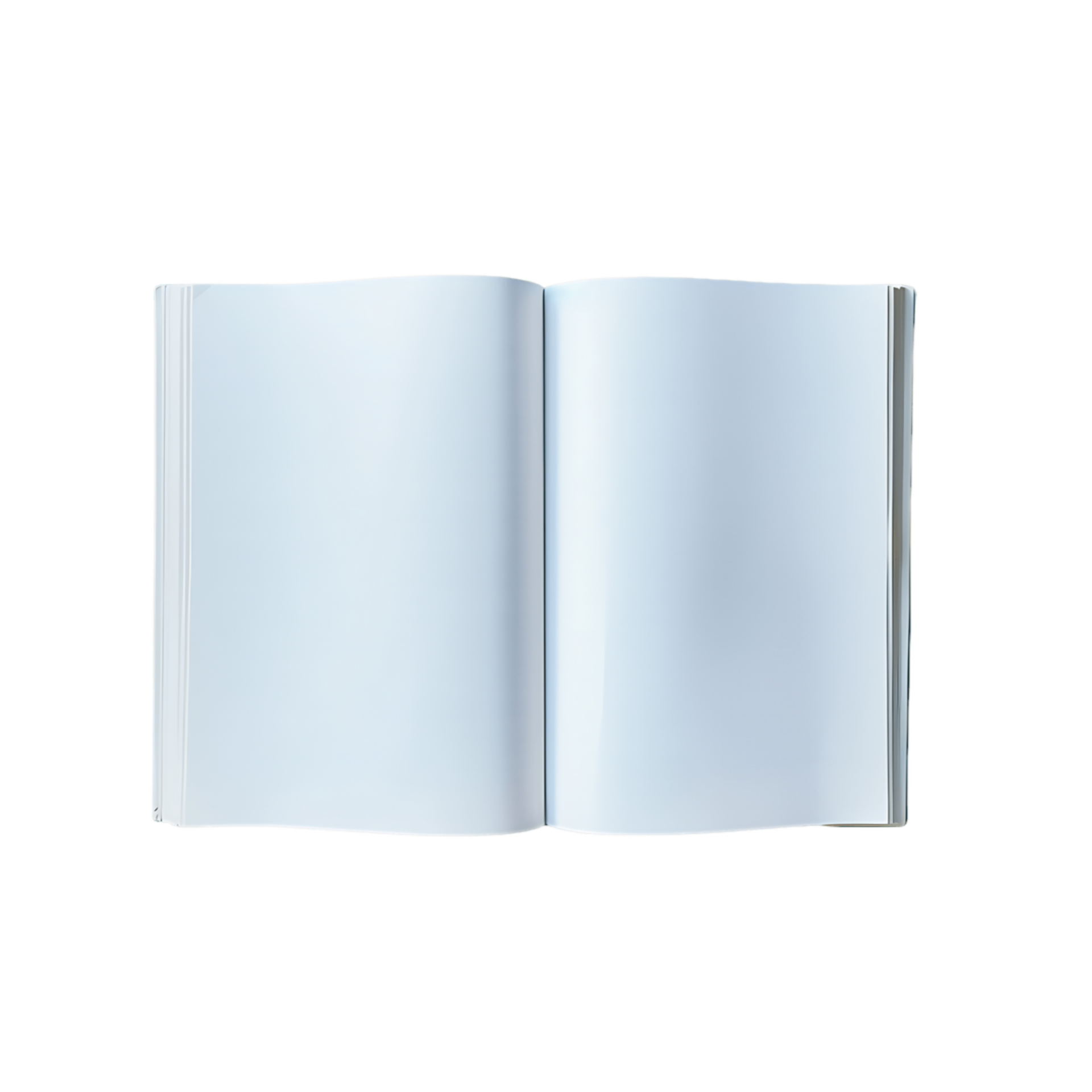 Creative Open Book Blank Pages for Your Projects 45933047 PNG