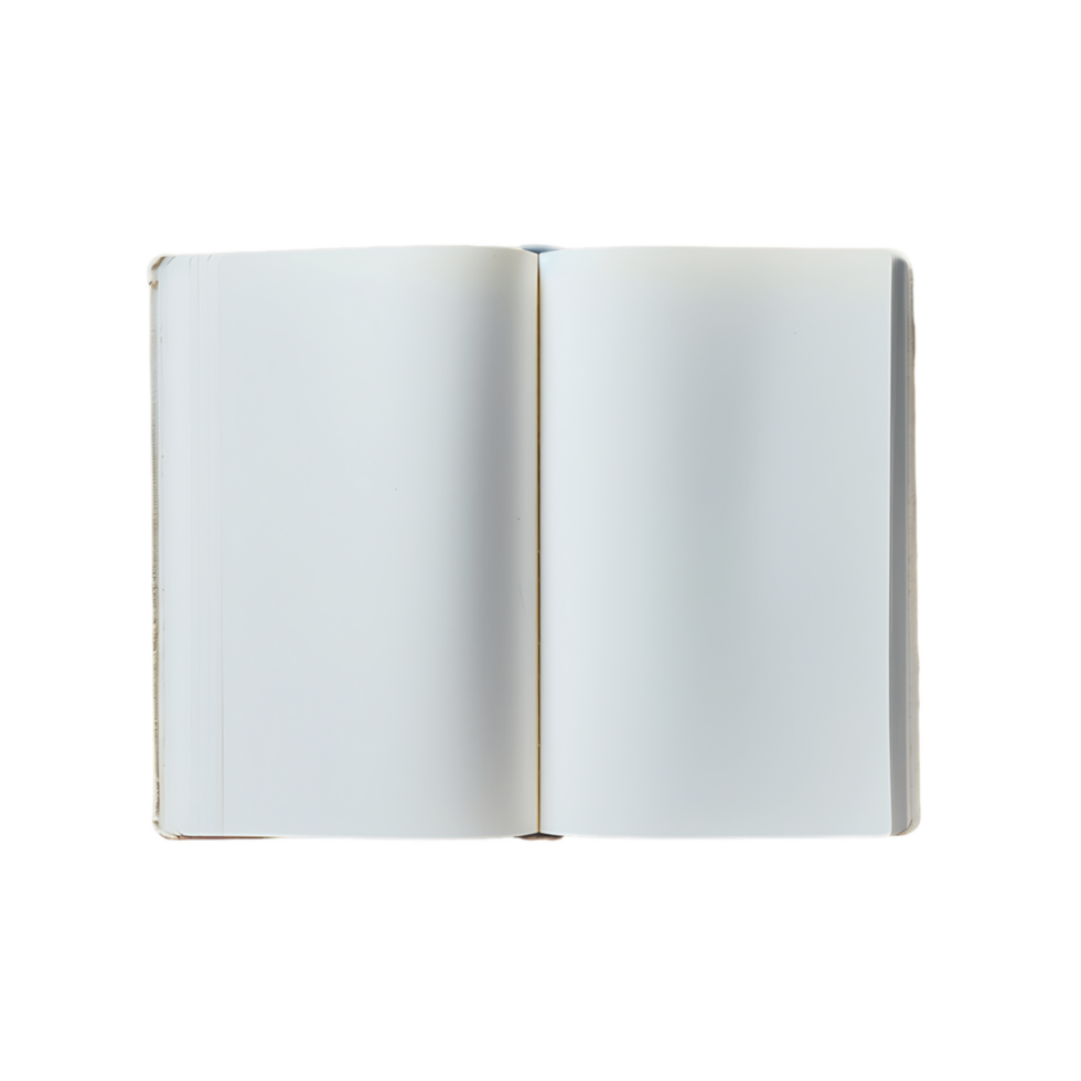 Classic Open Book Blank Pages Ready to Use Images 45933052 PNG