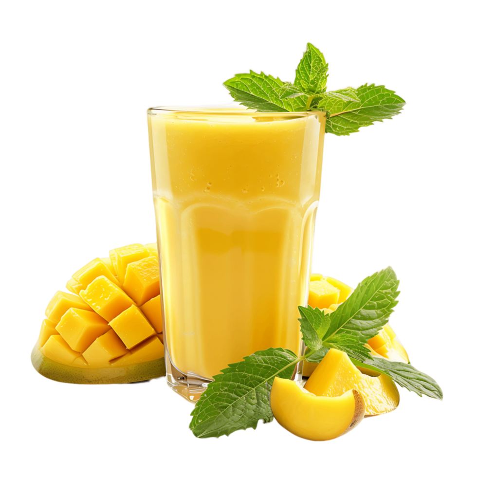 Unlock Creativity with Mango Juice and Slices Cut Outs png