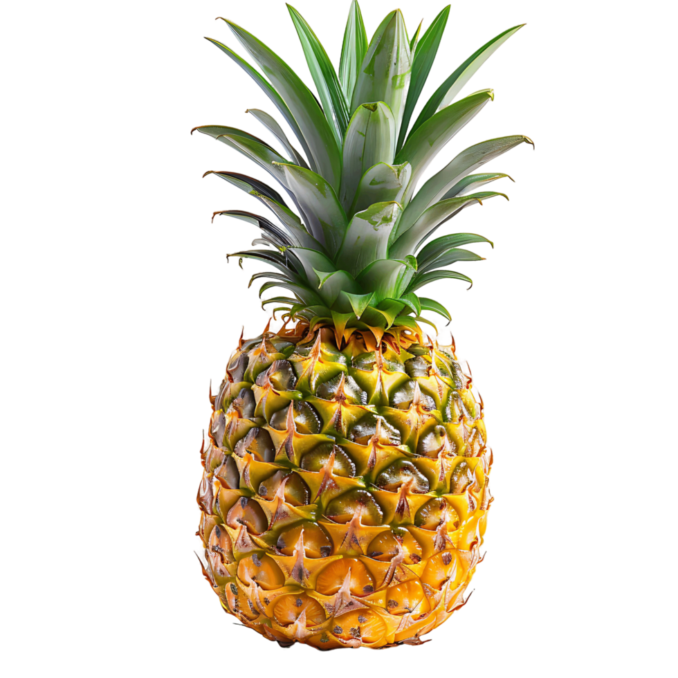 Pineapple Detail Stock Imagery Ready for Your Designs png