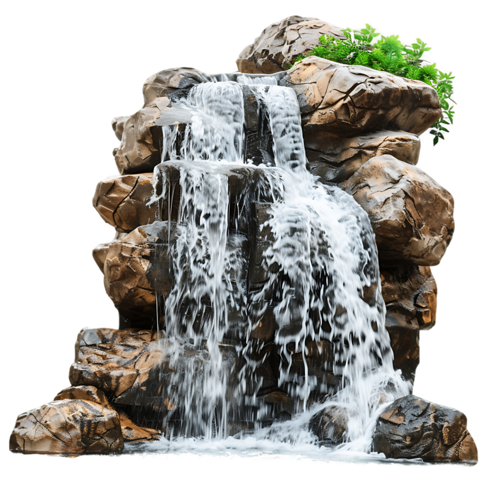 Waterfall in the Mountain Variety Essential Stock Resource png